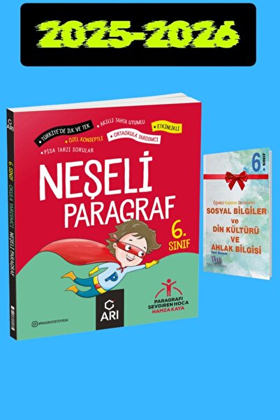 Arı Yayıncılık 6. Sınıf Neşeli Paragraf