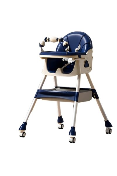 FONIX Scaun de Masa pentru Bebelusi si Copii Comando Kids, Multifunctional, 2 Tavite, Husa si Jucarii Deta