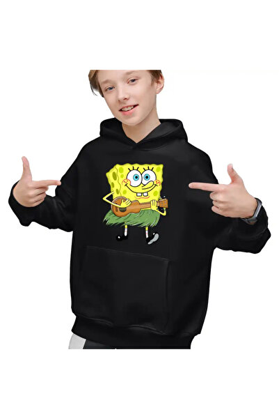 OEM Hanorac Copii Baieti SpongeBob Hawaii Ukulele Serial Sezon