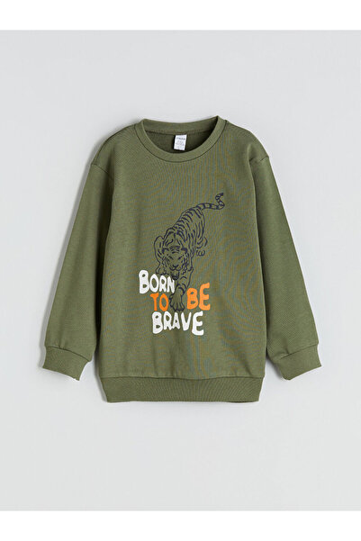 LC Waikiki Sparkling Selections from Shining Store | Crew Neck Boy's Sweatshirt