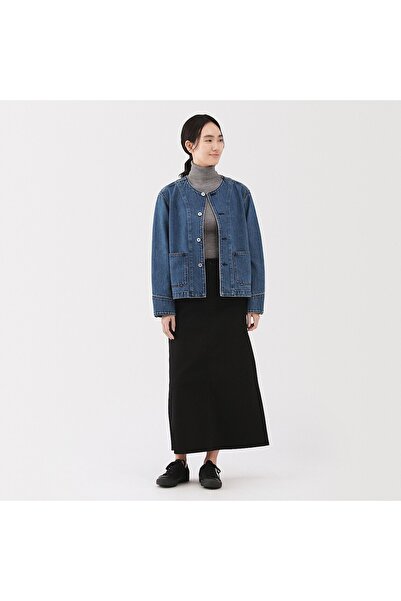Muji Kapok Blended Denim Jacket