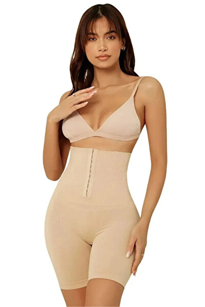 Mivelya مشد نسائي بدون خياطة يظهر الرشاقة مع مشبك