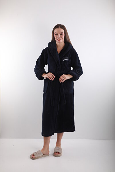 Wild Love 100% бамбуковий жіночий халат з капюшоном і вишивкою / халат