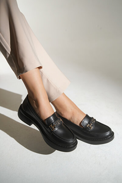 HVZ Exclusive Black Women's Loafer Casual Comfortable Shoes, School, College High School Shoes Moccasin