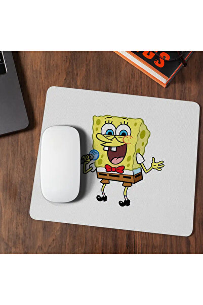 OEM Mousepad Sponge Bob Sings Microphone SpongeBob Cartoon
