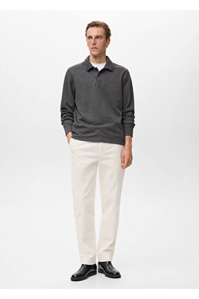 MANGO Man Regular kesim polo sweatshirt