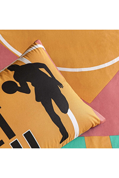 Taç Young Fashion Ranforce Single Bedding Set Pixor Orange