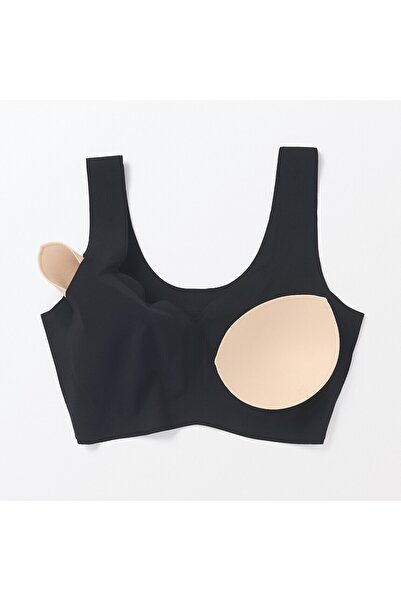 Muji Complete Seamless Half Top Bra
