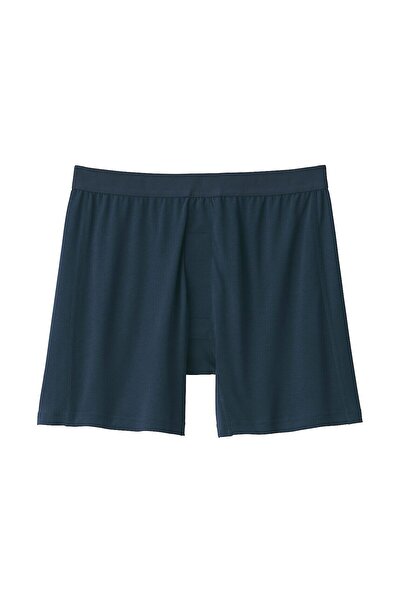Muji Lyocell Blended Front Open Knit Trunks