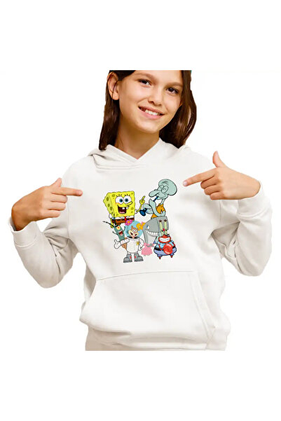 OEM Hanorac Copii Fete SpongeBob Pantaloni Patrati Desene Animate