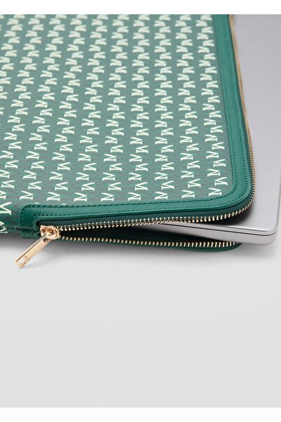 MANGO Woman Logo desenli dizüstü bilgisayar kılıfı