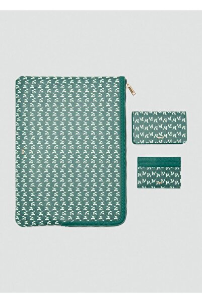 MANGO Woman Logo desenli dizüstü bilgisayar kılıfı