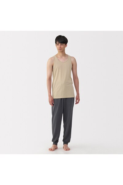 Muji Moisture Wicking Cotton Tank Top