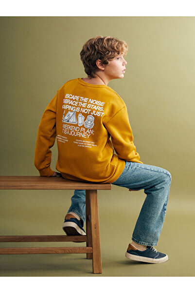 LC Waikiki Crew Neck Boys' Thick Sweatshirt