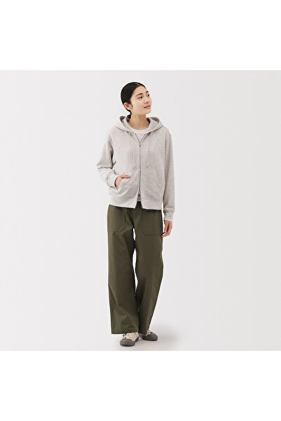 Muji French Terry Sweat Zip Up Hoody