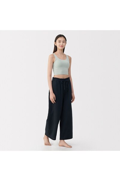 Muji Lyocell Blended Half Bra Tank Top