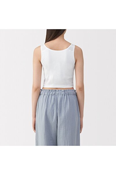 Muji Lyocell Blended Half Bra Tank Top