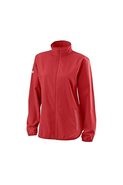 Wilson Team Woven Red Women's Tennis Jacket Wra766404