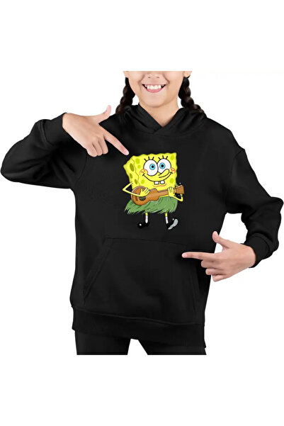 OEM Hanorac Copii Fete SpongeBob Hawaii Ukulele Serial Sezon