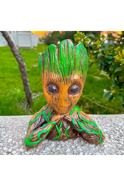 velve Vaza Decorativa Groot, Verde, 22cm