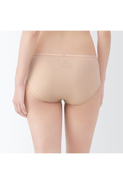 Muji Lyocell Blended Low-Rise Shorts
