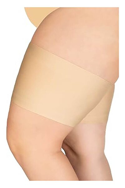 FONIX Anti-Chafing Garter - SoftTouch Pure Silk, Size M, Cream