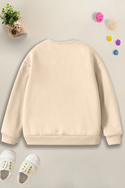 MYADA Natural Flowers Printed 3 Thread Premium Crew Neck Sweatshirt 24514