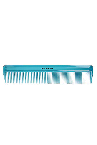 Koh-I-Noor Cosmetics Pieptene albastru petrol mixt 19 x 4 cm 8133PE, Koh-I-Noor