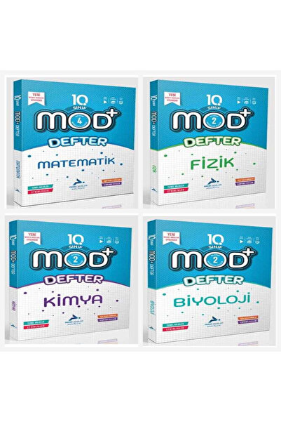 paraf yayınları Paraf 10. Sınıf Mod Sayısal Set ( Matematik & Fizik & Kimya &...