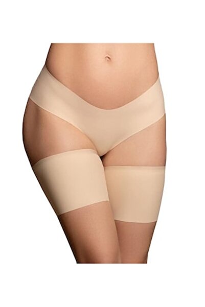 FONIX Anti-Chafing Garter - SoftTouch Pure Silk, Size M, Cream
