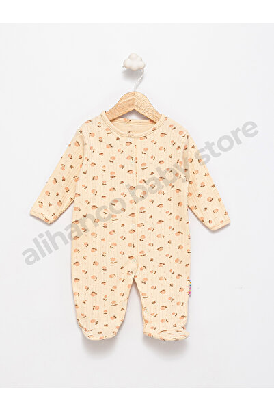 Alihan 100% Cotton Baby Romper with Booties