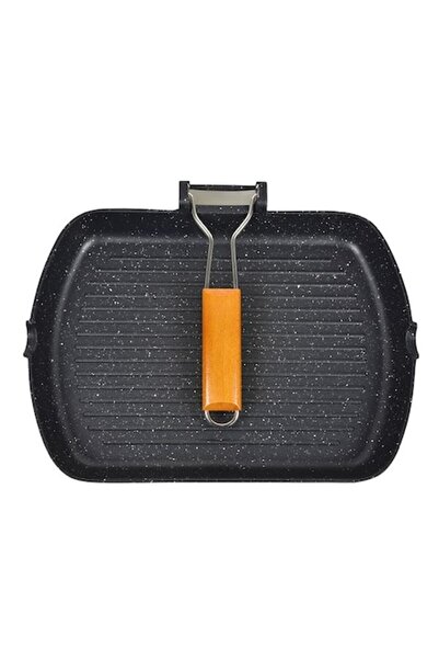 OEM Grill Non-Stick Pan with Folding Handle 33.5x45cm
