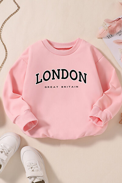 MYADA London Great Britain Printed 3 Thread Premium Crew Neck Sweatshirt 24516