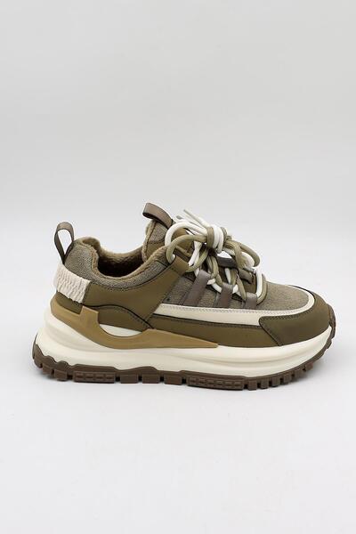 Guja İthal Özel Seri Kadın Günlük Spor Ayakkabı GJ331 - Yeşil - 36