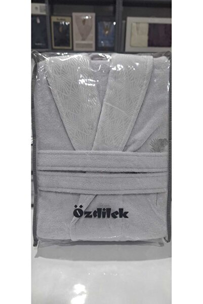 Özdilek SERİ SONU PVC ÇANTALI TEKLİ BORNOZ %100 PAMUK M BEDEN