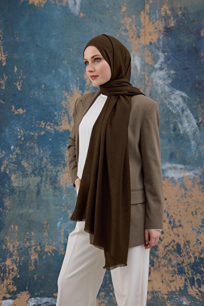 İpekhan Τετράγωνο σχέδιο Βαμβακερό Ζακάρ Σάλι Χακί 8012-18