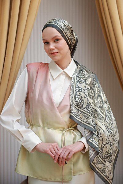 İpekhan Holiday Collection Indian Voile Silk Shawl 5010-06