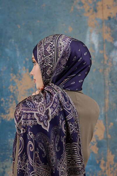 İpekhan Mor Altuni Hint Vual Şal - 5008-12