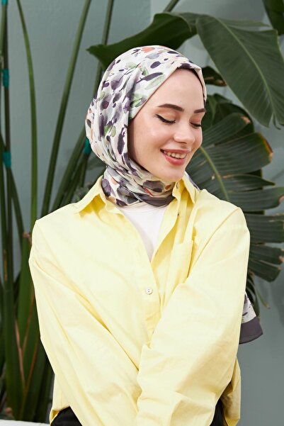 İpekhan Ipekhan Botanical Series - Lilek Purple Viscose Shawl 3023-08