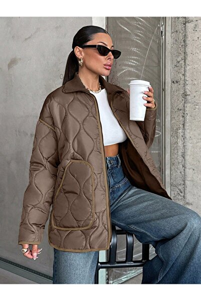 MİSS MİLLİON KADIN GÖMLEK YAKA YANDAN CEPLİ MONT