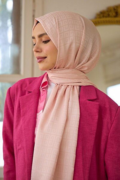 İpekhan Συλλογή Candy Pink Summer Sparkle - Μεταξένιο Ζακάρ Σάλι 9016-19