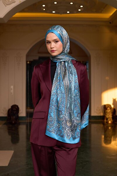 İpekhan Σάλι Ocean Indian Voile - 5009-29