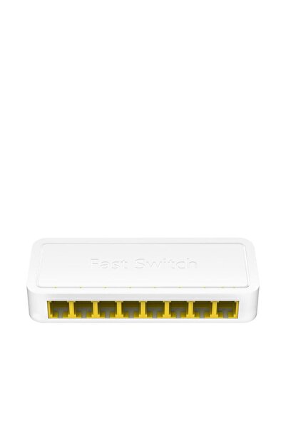 cudy Switch desktop cu 8 porturi 10/100 Mbps, 8 porturi RJ45 10/100M, detecție buclă, carcasă din plastic pentru desktop,