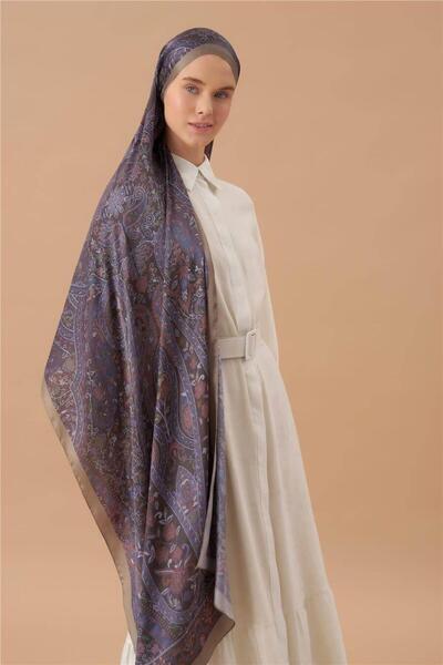 İpekhan Jardin Secret Collection Indian Voile Silk Shawl 5011-18