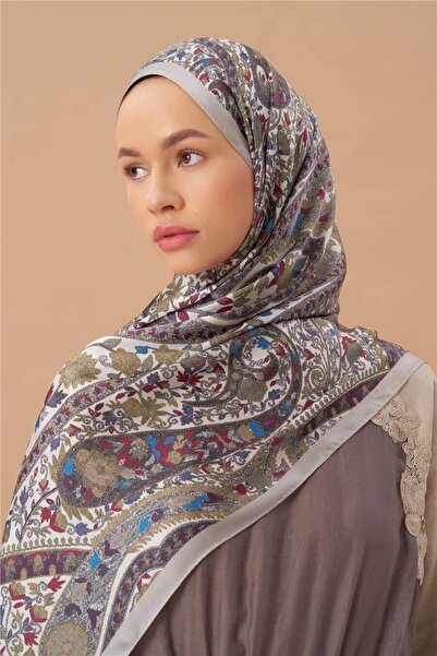 İpekhan Σάλι από μετάξι ινδικού βουάλ Jardin Secret Collection 5011-04