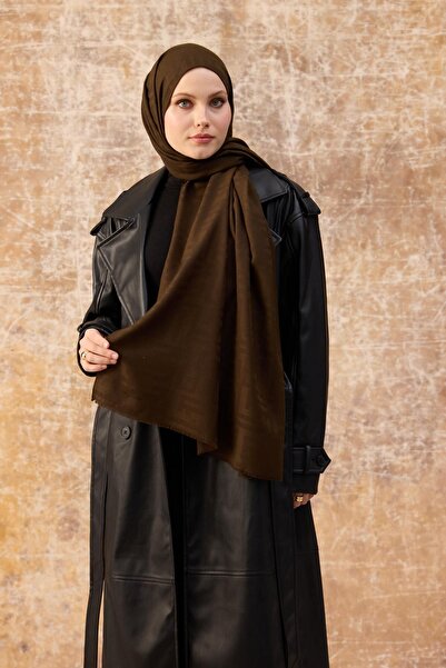 İpekhan Fendi Pattern Βαμβακερό Ζακάρ Σάλι Χακί 8009-18