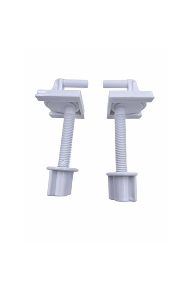 Genel Markalar Kare AA+ Plastik Banyo Klozet Kapak Vidası ve Menteşesi Tesisat Malzemeleri