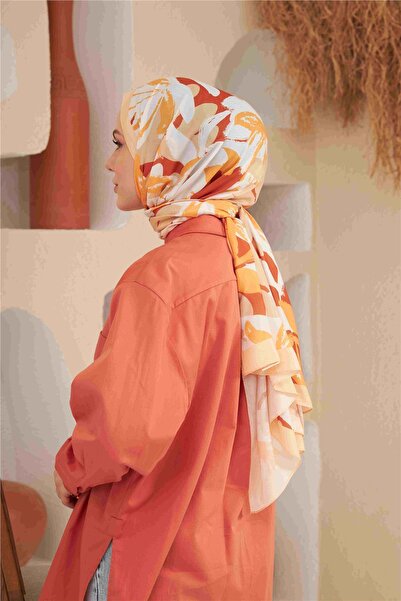 İpekhan Comfort Arya Shawl Sand Brown 3028-11