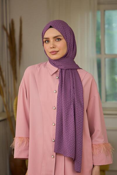 İpekhan 9017-14 Model Summer Luminosity Collection - Μεταξένιο, Ζακάρ και Σάλι Dusty Rose