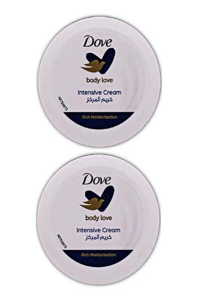 Dove Two Pieces Of Body Love Intensive Cream Rich Moisturisation 2x75 ml
